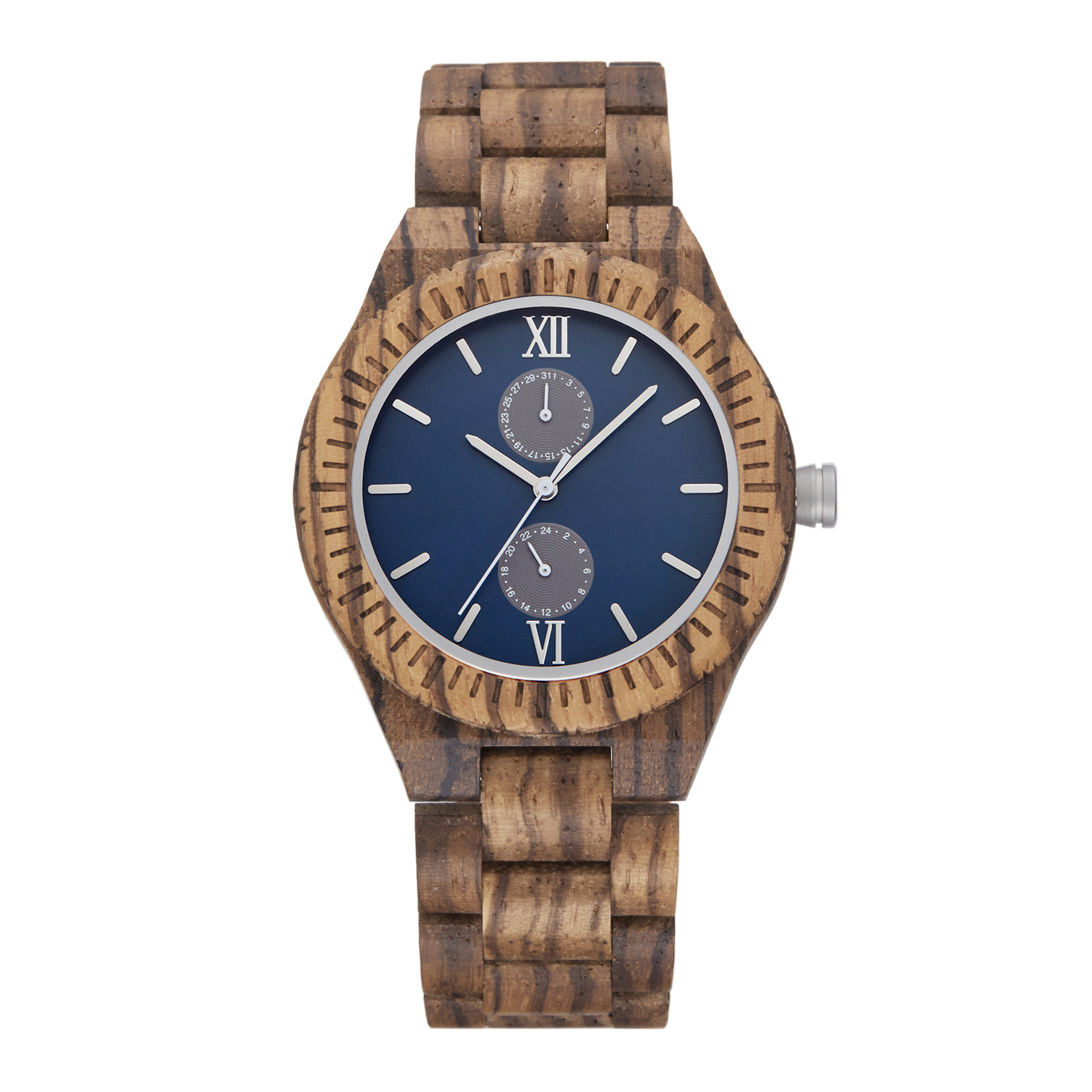 Smartwatch Imported Watches For Men - Multifunctioneel houten herenhorloge: kast van sandelhout