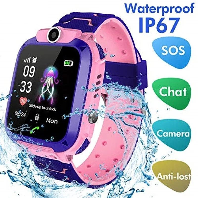 Smartwatch Digital Watches For Kid Girl - 2G Smart Watch voor kinderen SOS-oproep