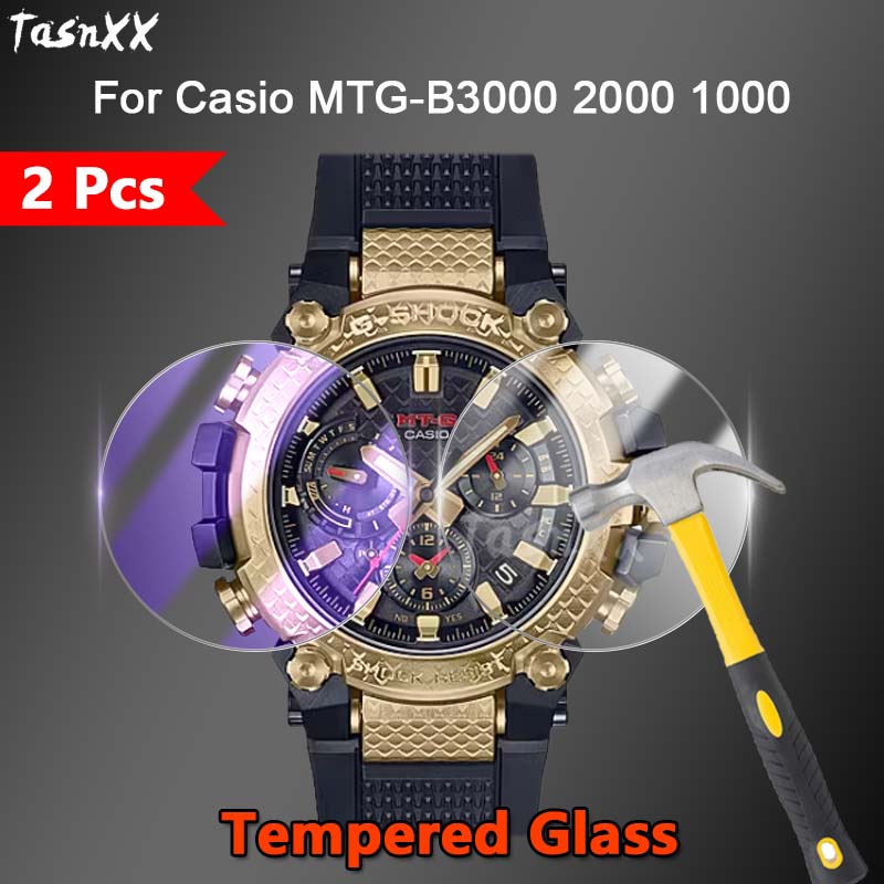 Casio Watches Smartwatch - 2 Stuks Voor Casio MTG-B3000 MTG-B2000