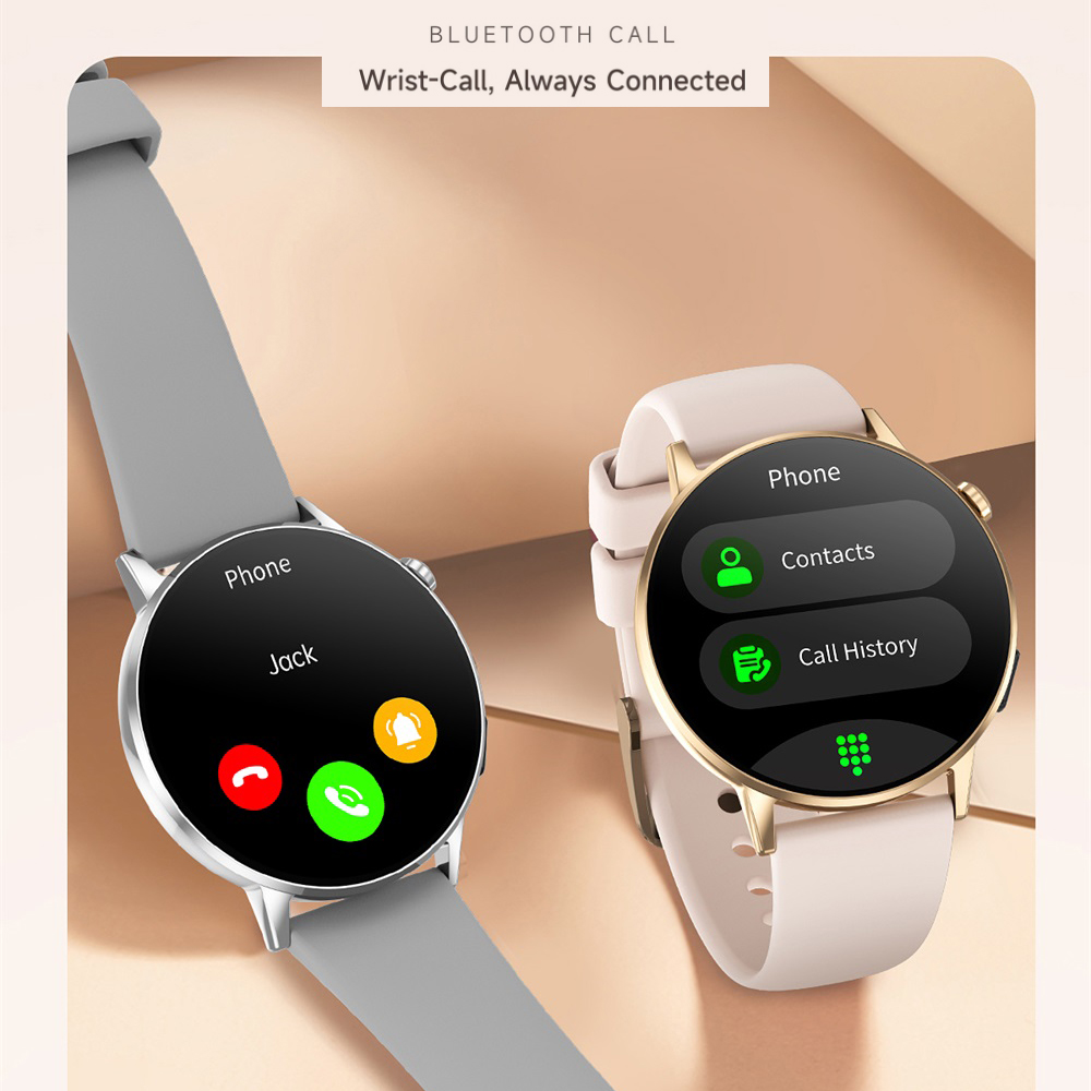 Smartwatch Luxury Watches For Women - Smartwatch Waterdicht Zaklamp Luxe Dames AMOLED