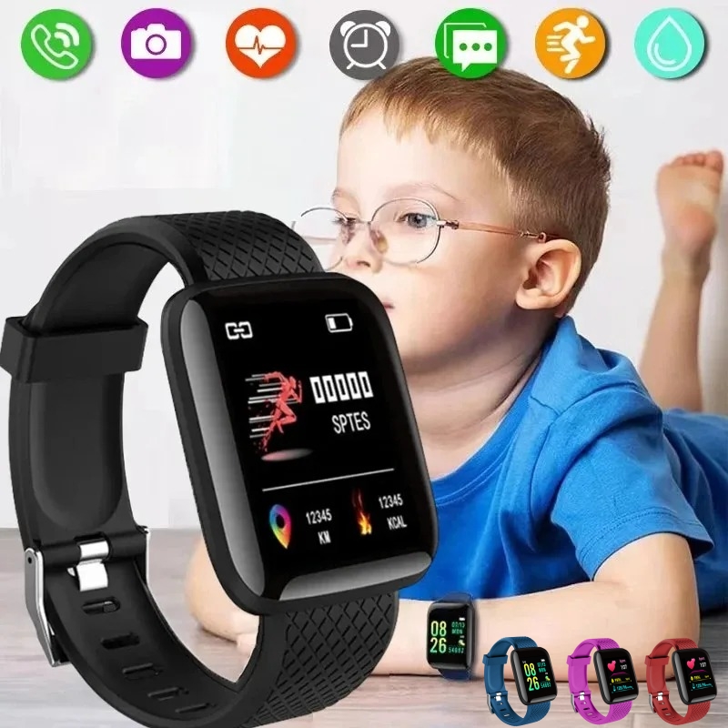 Smartwatch Digital Watches For Kid Girl - Smart Watch Sport Fitness Kinderklok 2024