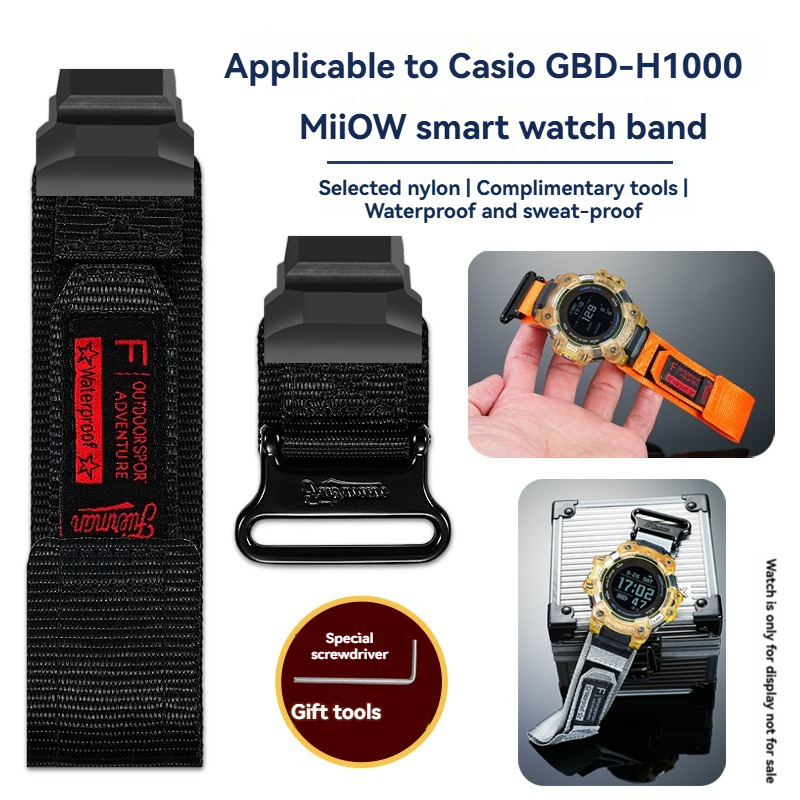Casio Watches Smartwatch - Voor CASIO G-SHOCK GBD-H1000 3475 slimme