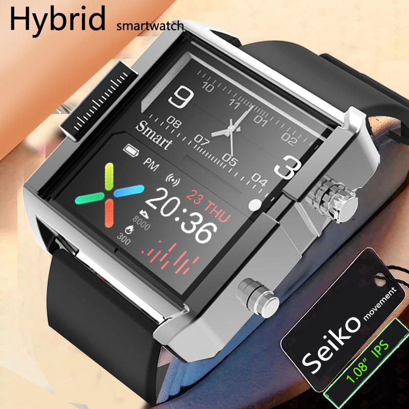 Hybrid Smartwatch - T9 Hybride Smartwatch Hartslag Bloeddrukmeter Waterdicht