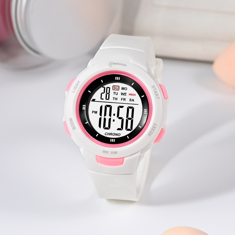 Smartwatch Digital Watches For Kid Girl - UTHAI CE49 kinderhorloges mode lichtgevende waterdichte