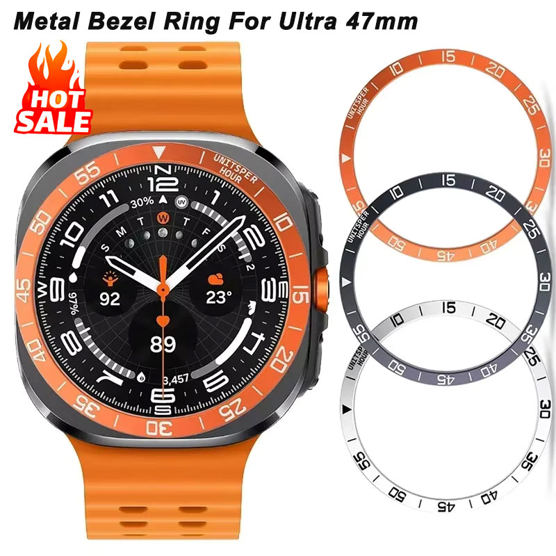 Smartwatch Ring Watches - Metalen Cover Bezel Ring Case voor