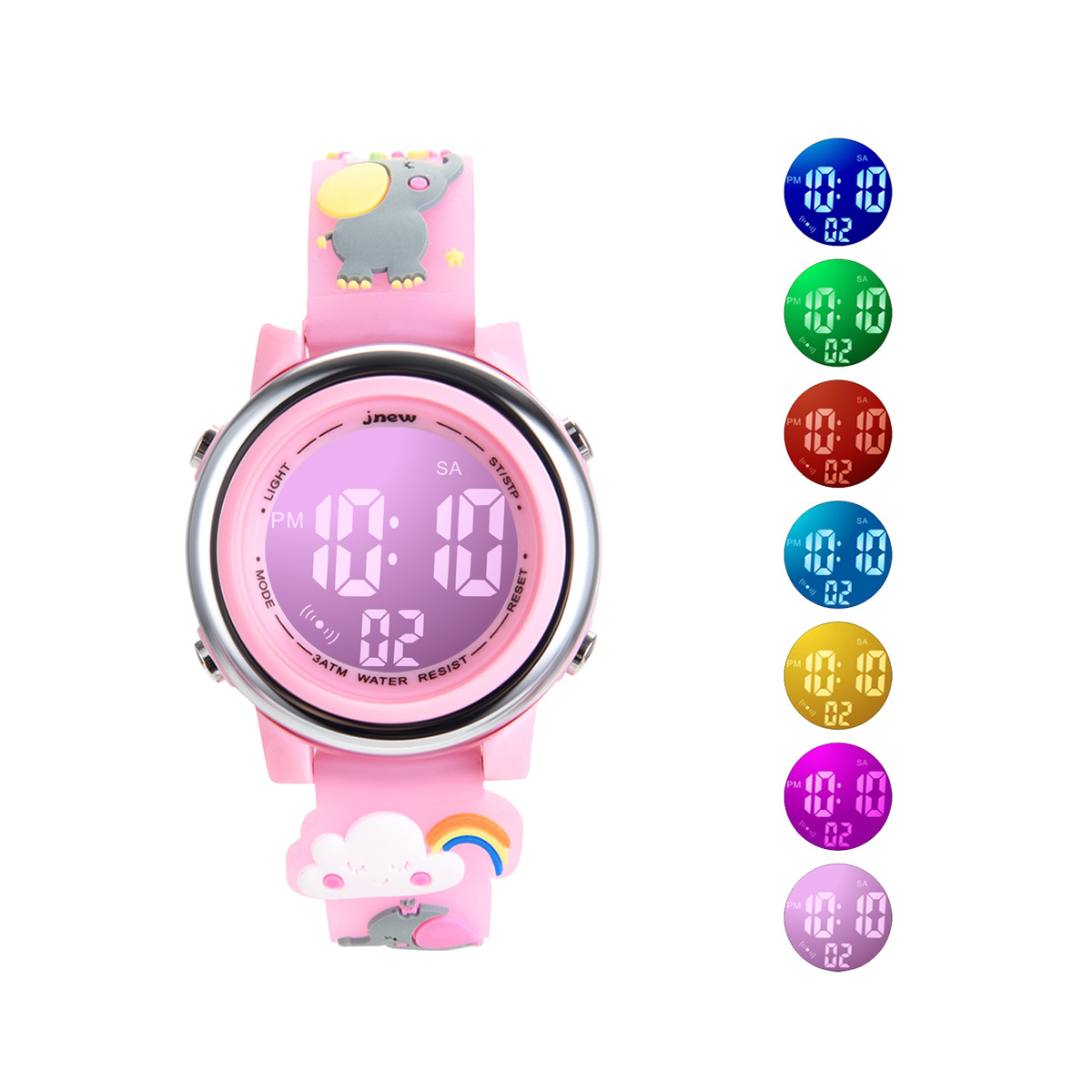 Smartwatch Digital Watches For Kid Girl - UTHAI H120 kinderen Cartoon Sporthorloge Wekker