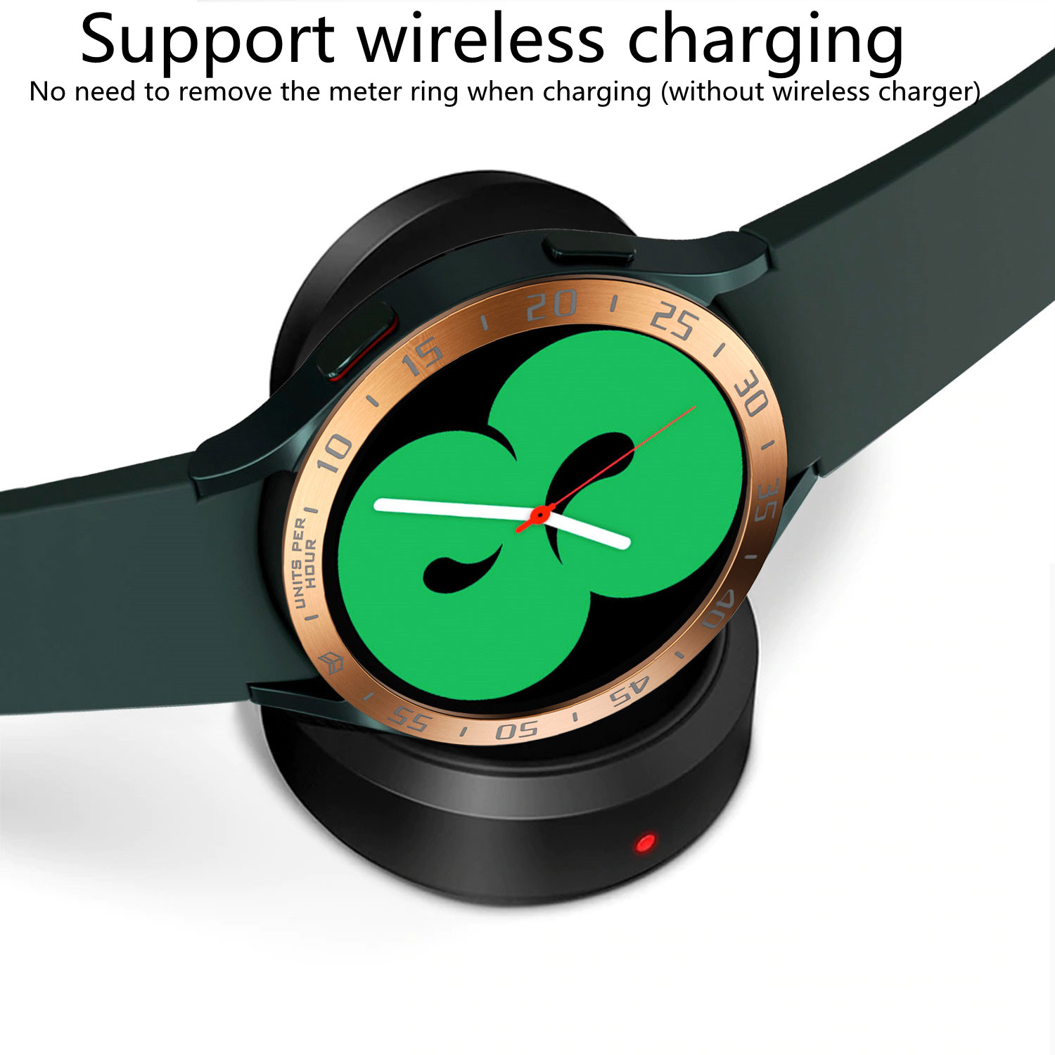 Smartwatch Ring Watches - Snelheid Schaal Bezel Metalen Ring Case