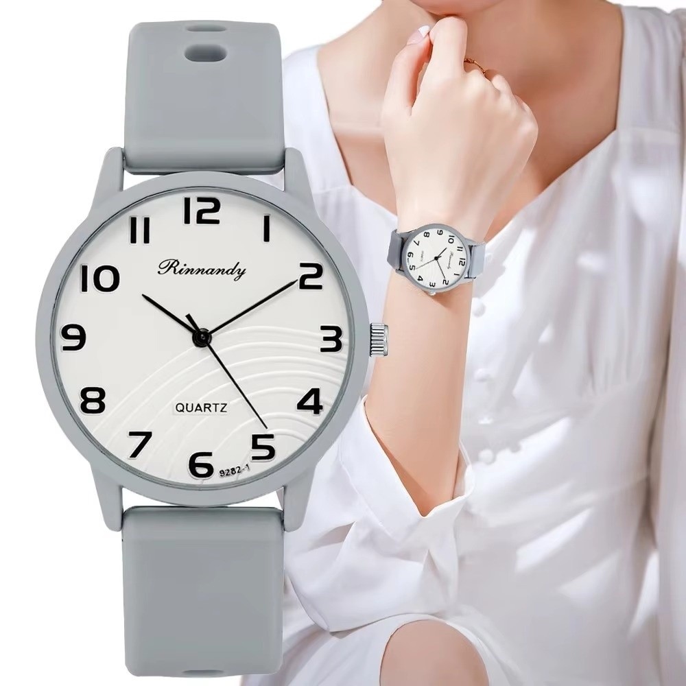 Couple Watches Smartwatch - Hot Arabische Dial Dameshorloges Siliconen Band