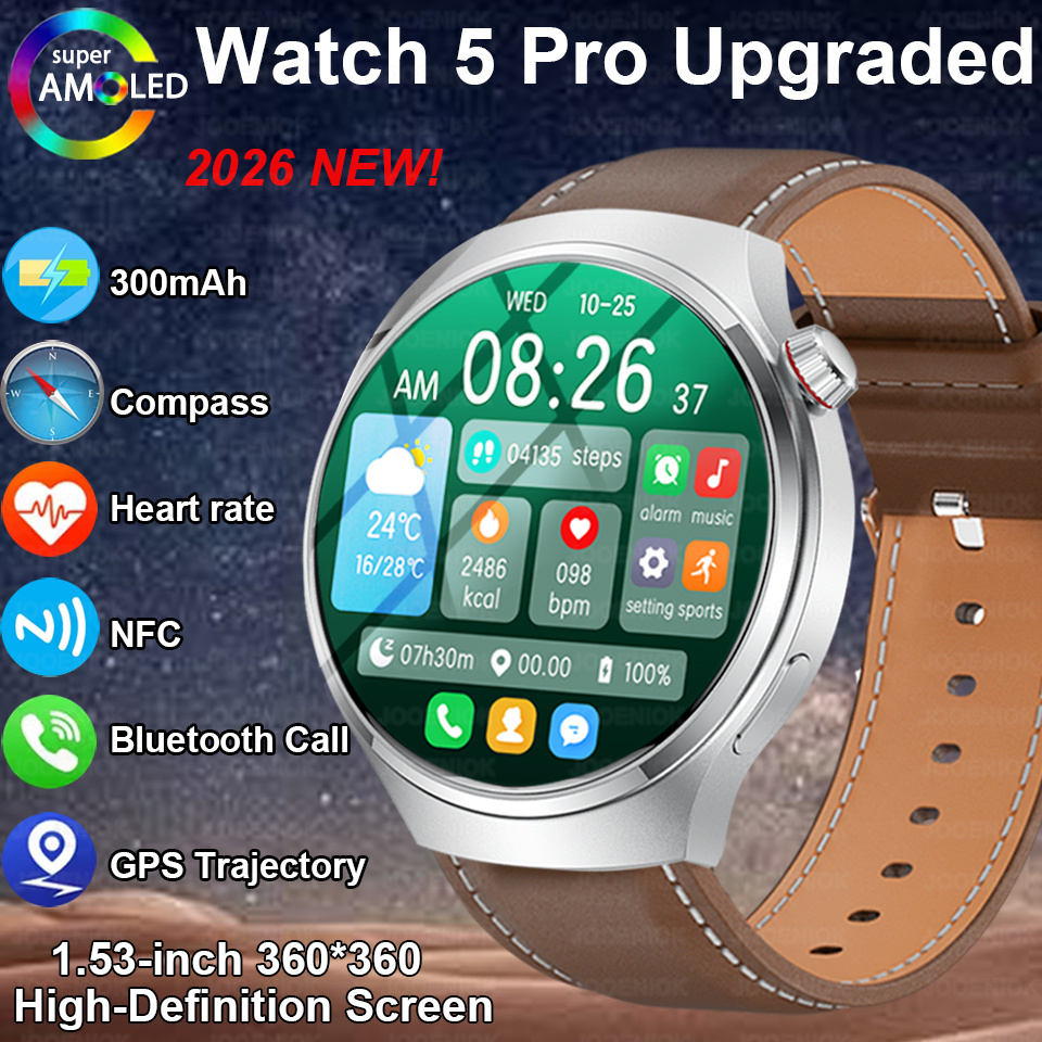 Hybrid Smartwatch - 2026 Nieuwe Watch 5 Pro Upgrade