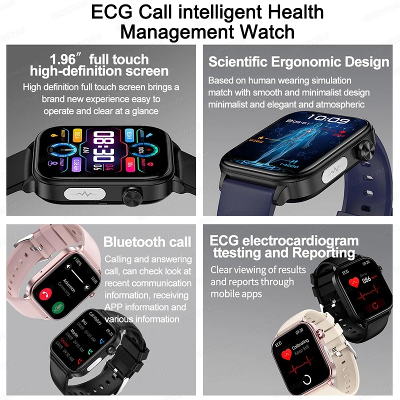 2025 Nieuw voor XIAOM1 ECG+PPG - Smartwatch Military Watches For Men recensie en prijs