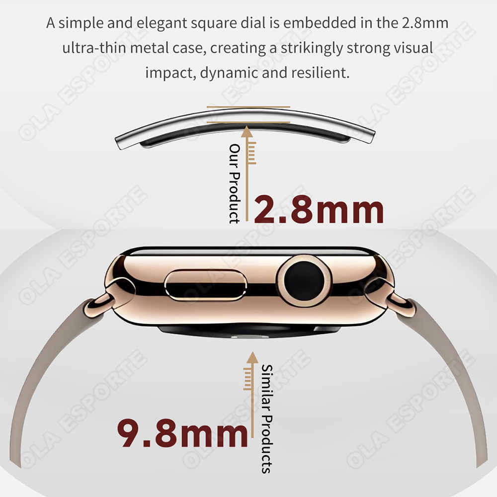Nieuwe slimme armband met real - Couple Watches Smartwatch recensie en prijs