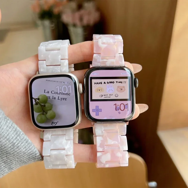 Luxe Hars Band Voor Apple Watc - Smartwatch Luxury Watches For Women recensie en prijs