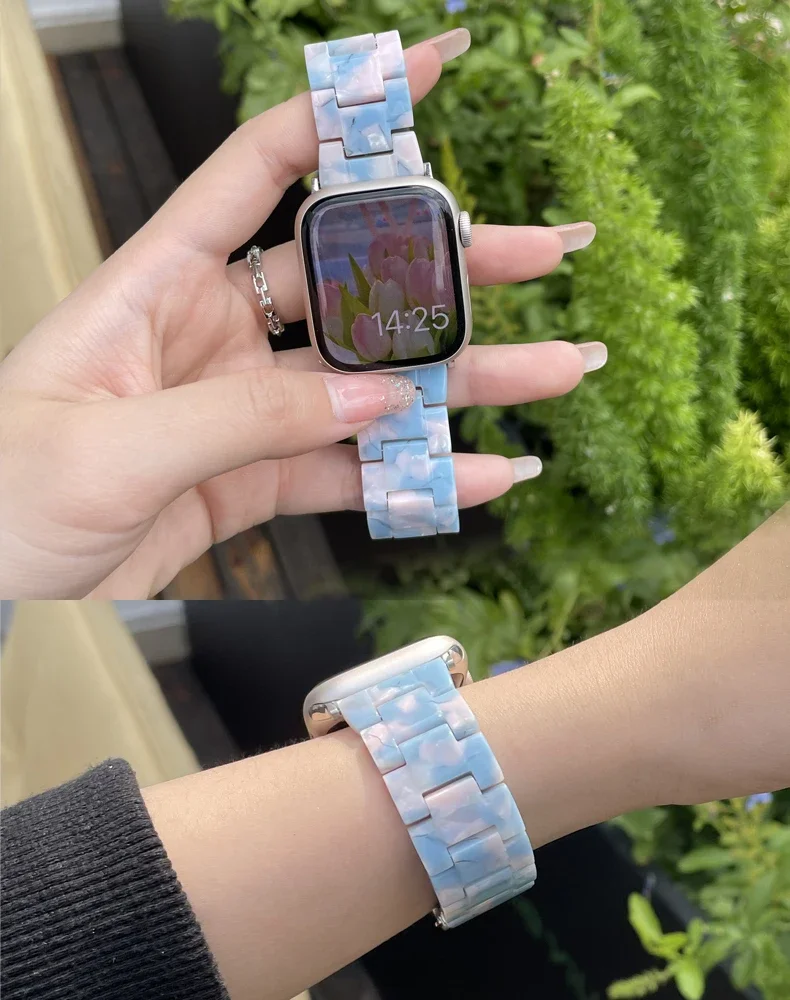 Luxe Hars Band Voor Apple Watc - Smartwatch Luxury Watches For Women recensie en prijs