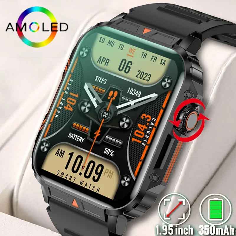 1.91 Outdoor Militaire Smart W - Smartwatch Military Watches For Men recensie en prijs