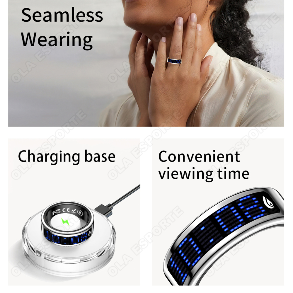Dames Dynamisch Scherm Smartwa - Smartwatch Ring Watches recensie en prijs