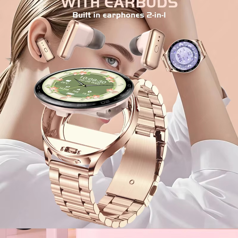 TWS 2-in-1 headset Smart Watch - Smartwatch Luxury Watches For Women recensie en prijs