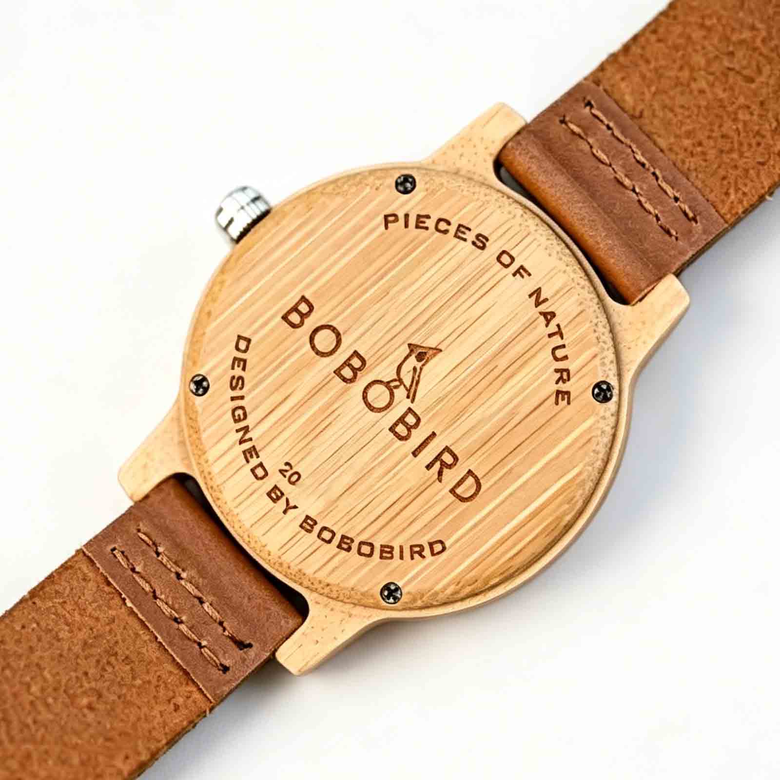 Hoge kwaliteit horloge bamboe  - Couple Watches Smartwatch recensie en prijs