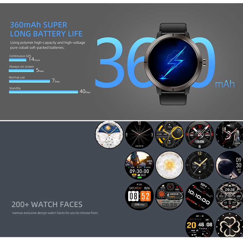 2026 GPS Smartwatch AMOLED 1.3 - Hybrid Smartwatch recensie en prijs