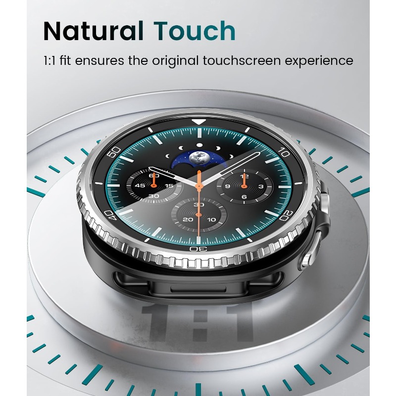 Metalen bezel cover voor Samsu - Smartwatch Ring Watches recensie en prijs