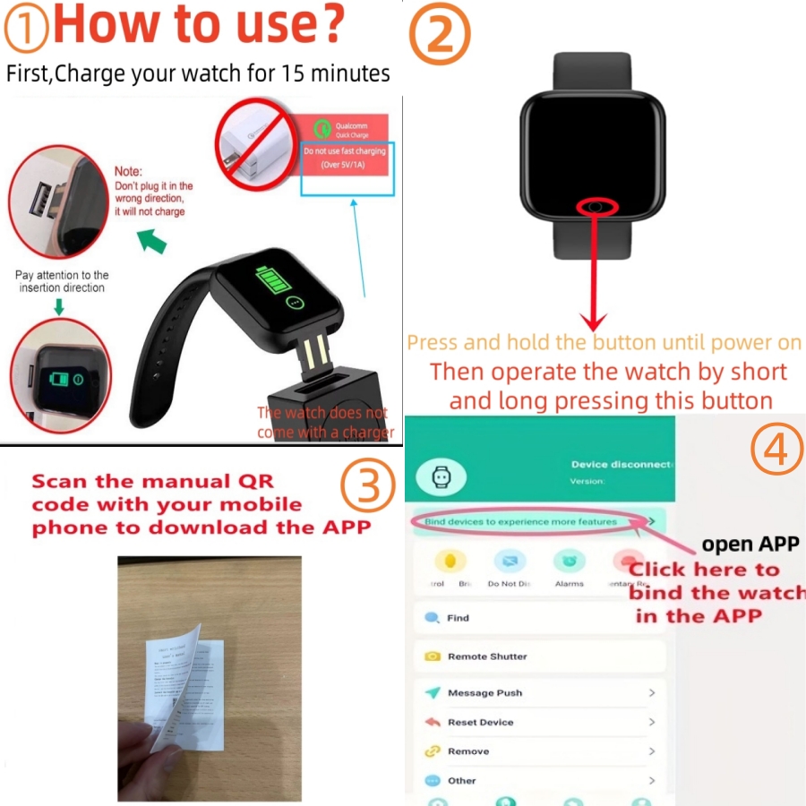 Smart Watch Sport Fitness Kind - Smartwatch Digital Watches For Kid Girl recensie en prijs