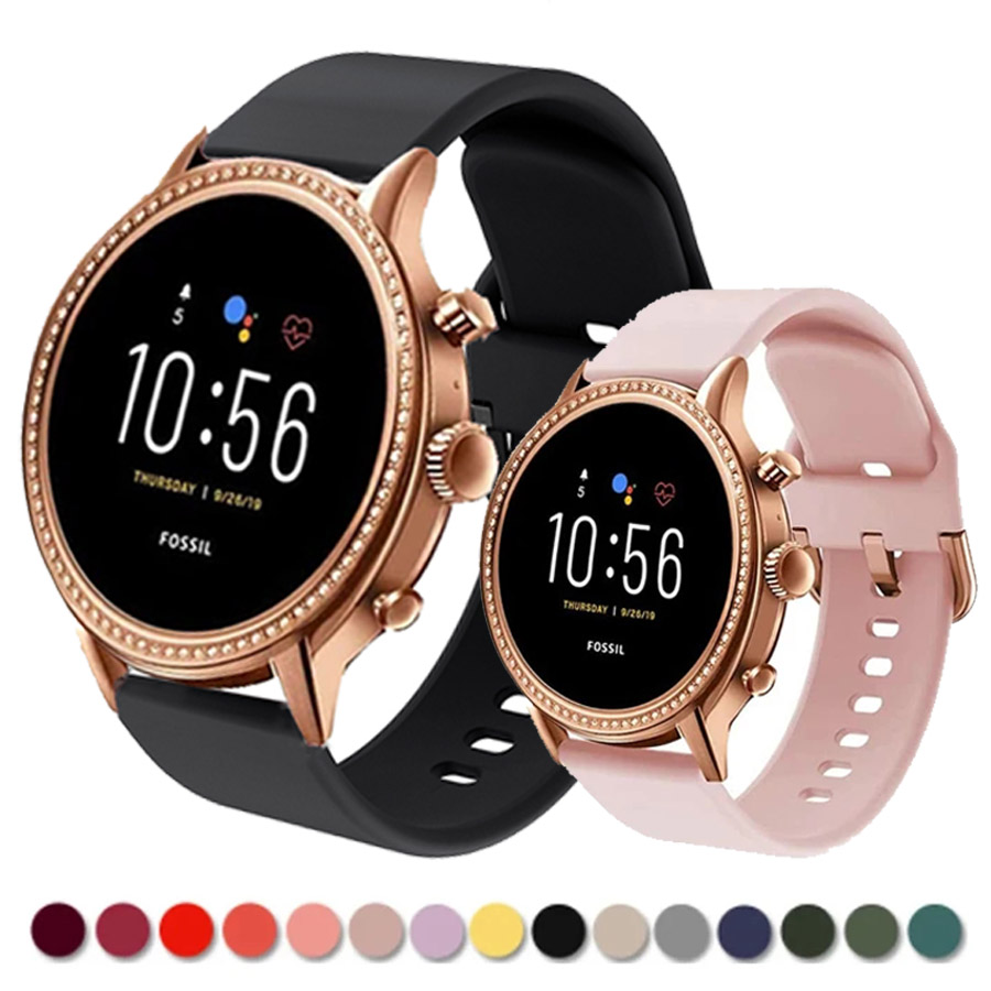 Siliconen band voor Fossil Dam - Fossil Watches Smartwatch Gen 4 recensie en prijs