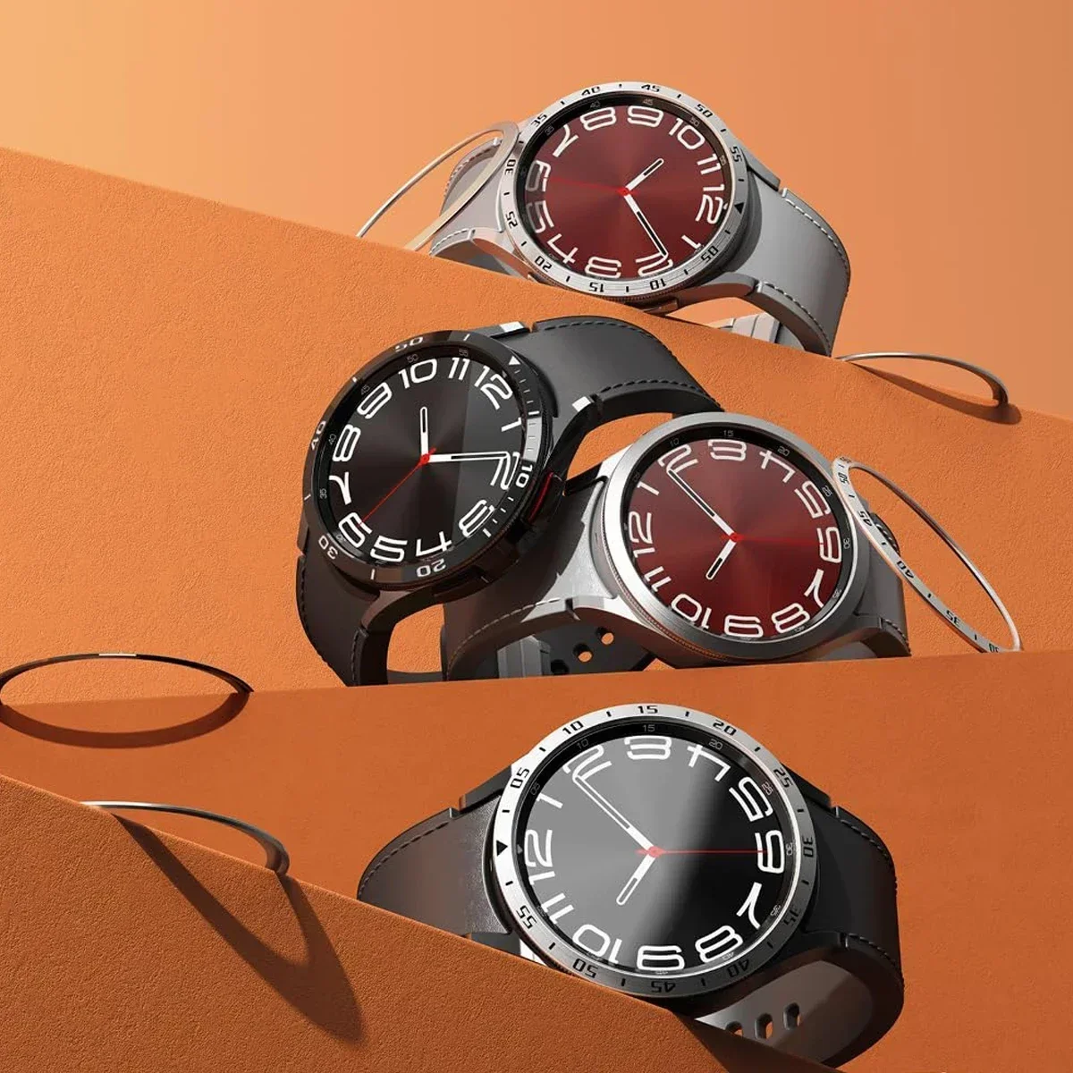 Metalen Ring Voor Samsung Gala - Smartwatch Ring Watches recensie en prijs