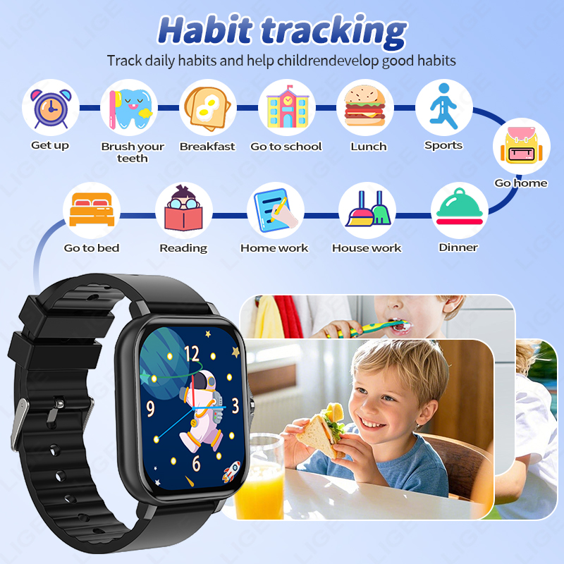 LUIK 2025 Audioboek Kinderen S - Smartwatch Digital Watches For Kid Girl recensie en prijs