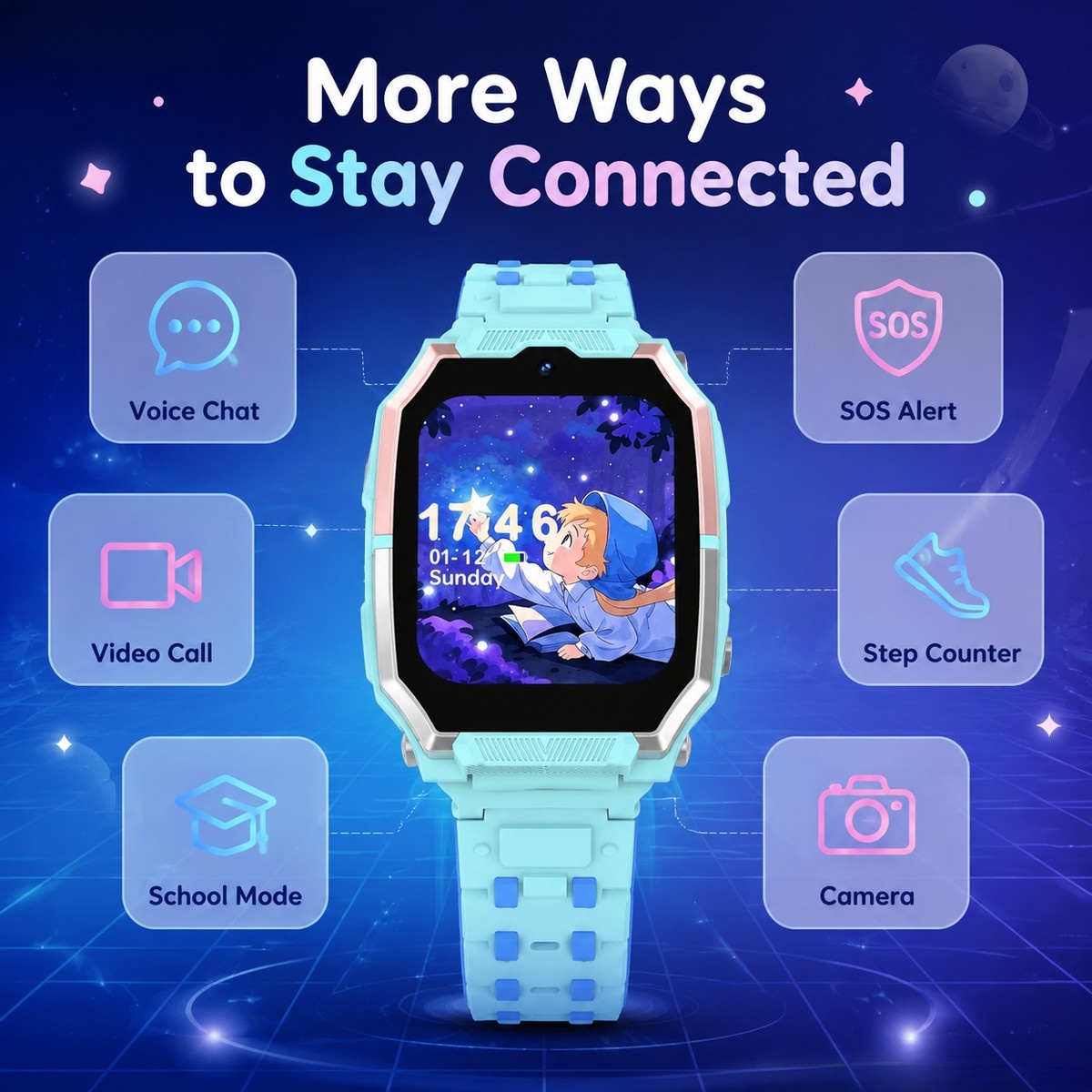 SHXI H15 4G Smartwatch voor ki - Kids Watches Not Smartwatch recensie en prijs