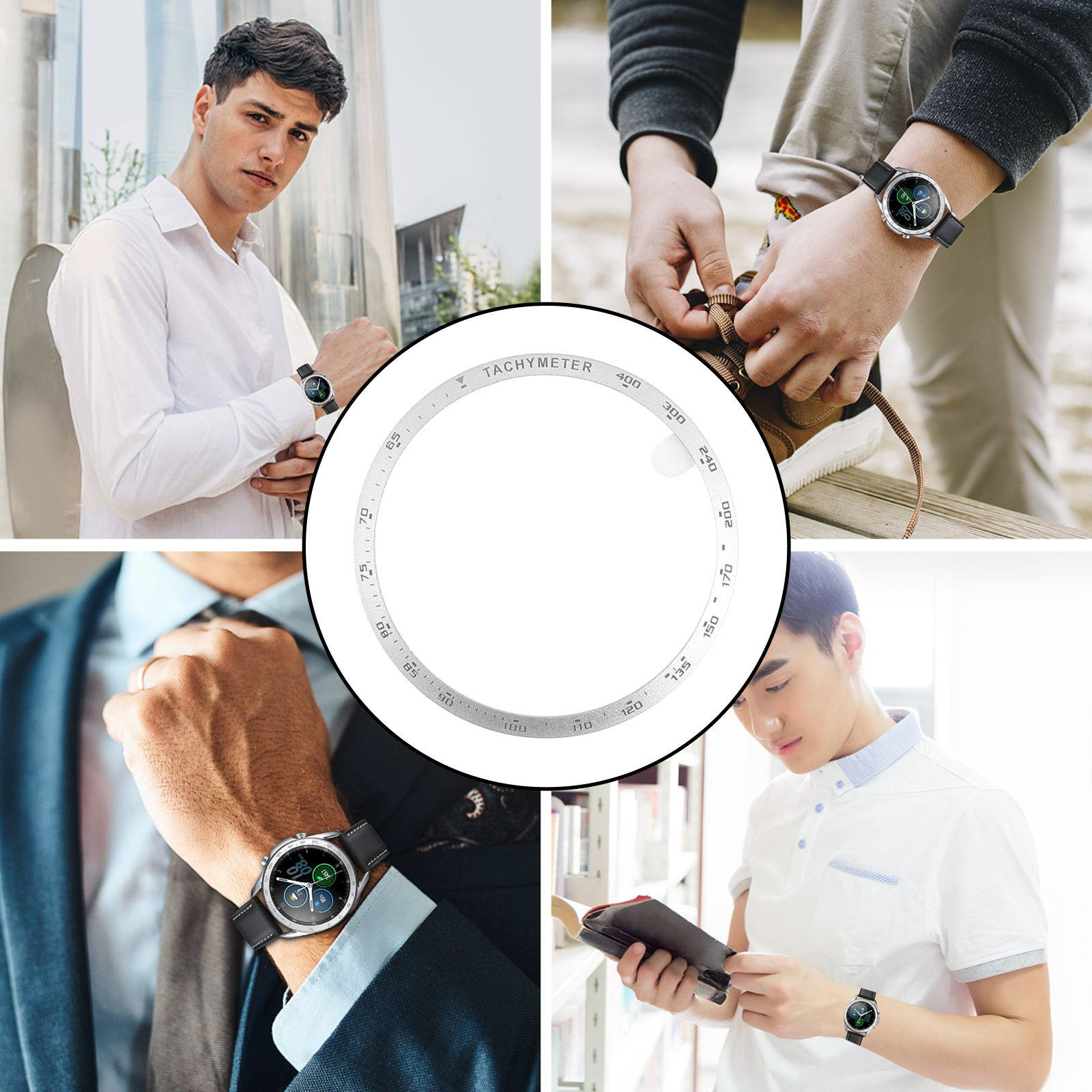 Aluminiumlegering horlogeframe - Smartwatch Ring Watches recensie en prijs