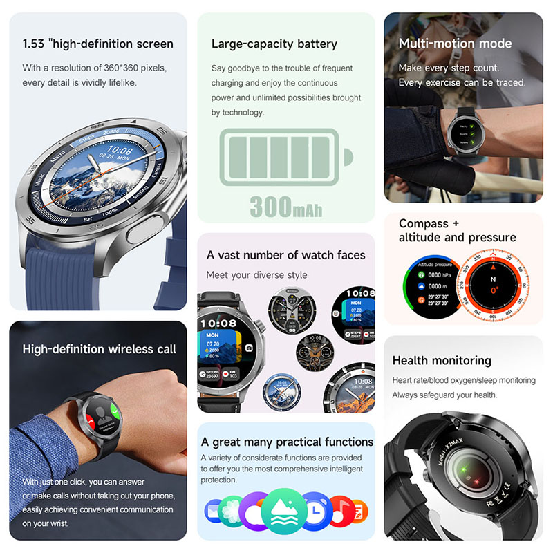 Voor OPPO Watch X Smart Watch  - Smartwatch Timex Watches For Men recensie en prijs