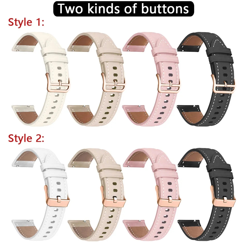 Vrouwen Meisje Lederen Band 20 - Smartwatch Trending Watches For Women recensie en prijs