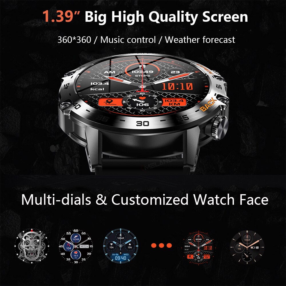 MEVADEN Steel 1.39 inch Heren  - Hybrid Smartwatch recensie en prijs