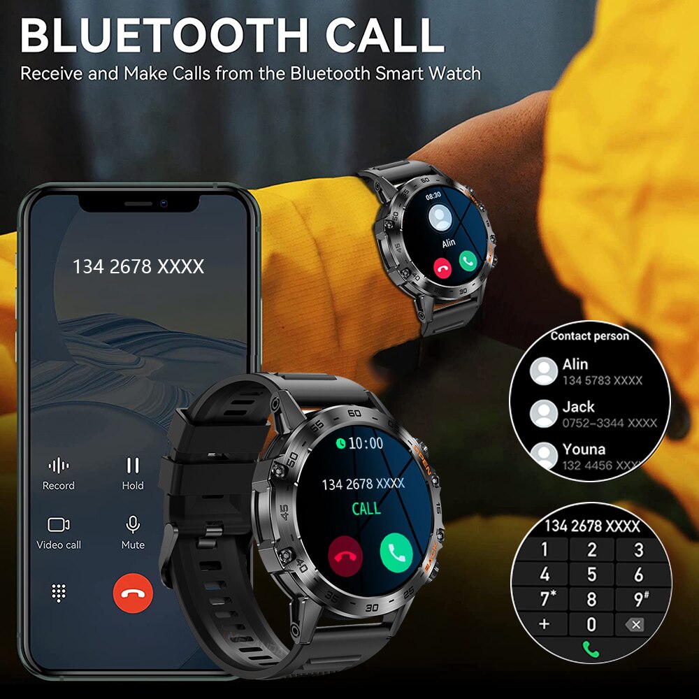 MEVADEN Steel 1.39 inch Heren  - Hybrid Smartwatch recensie en prijs