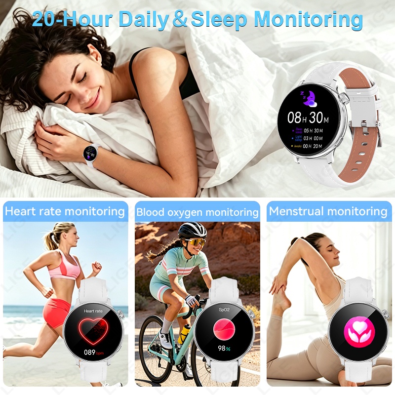 LIGE Luxe Smartwatches voor da - Smartwatch Luxury Watches For Women recensie en prijs