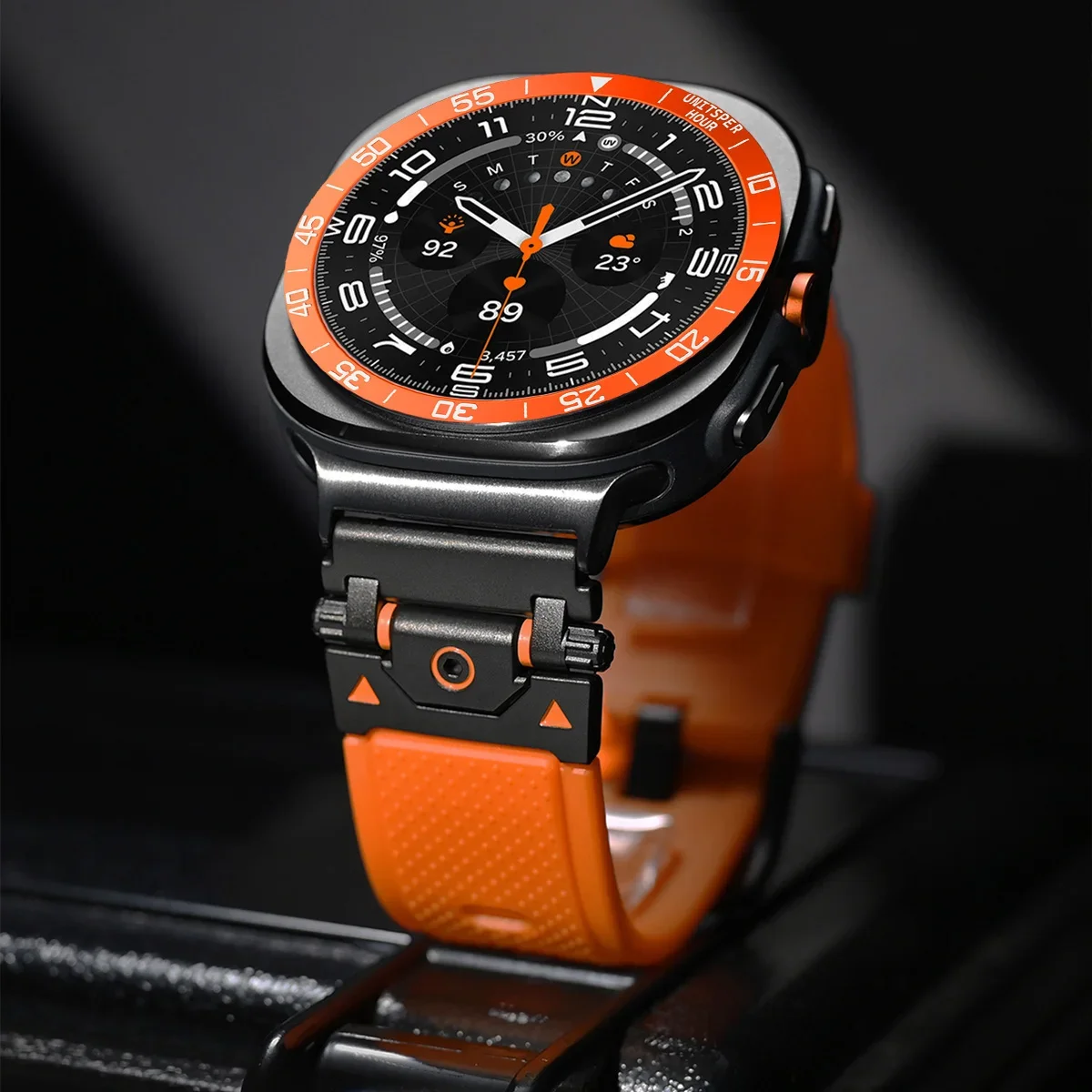 Metalen Cover Bezel Ring Case  - Smartwatch Ring Watches recensie en prijs