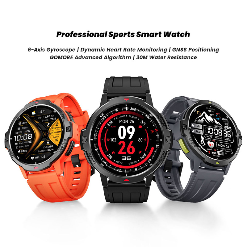 NIEUWE Militaire GPS Smartwatc - Smartwatch Timex Watches For Men recensie en prijs