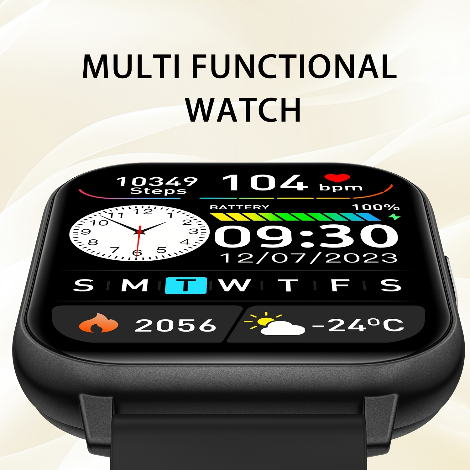 Sport smartwatch, 1,83 inch vo - Smartwatch Watches Birthday Gift For Men recensie en prijs