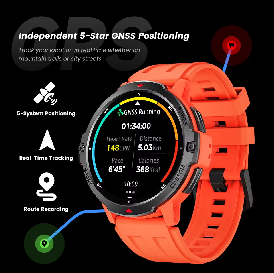 C31 GPS Smartwatch Fitness Tra - Smartwatch Timex Watches For Men recensie en prijs