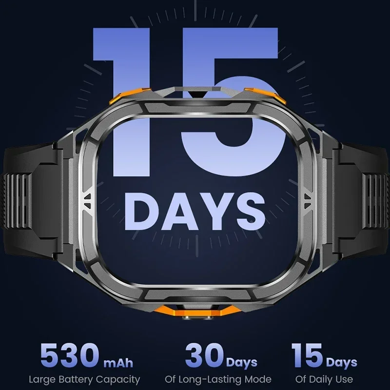Luxe AMOLED Smartwatch Echte G - Smartwatch Military Watches For Men recensie en prijs