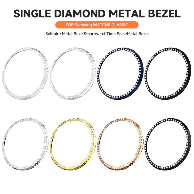 Metalen Bezel Cover voor Samsu - Smartwatch Ring Watches recensie en prijs