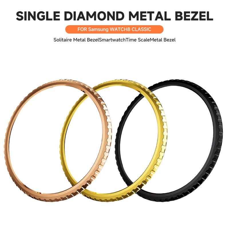 Metalen Bezel Cover voor Samsu - Smartwatch Ring Watches recensie en prijs