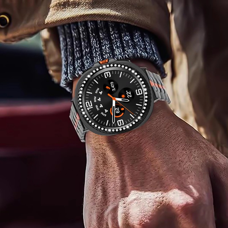 Metalen Bezel Cover voor Samsu - Smartwatch Ring Watches recensie en prijs