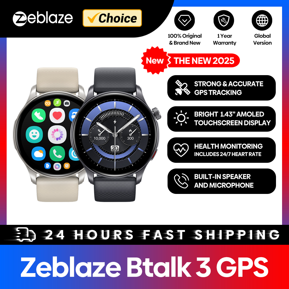 Nieuwe Zeblaze Btalk 3 GPS Sma - Hybrid Smartwatch recensie en prijs