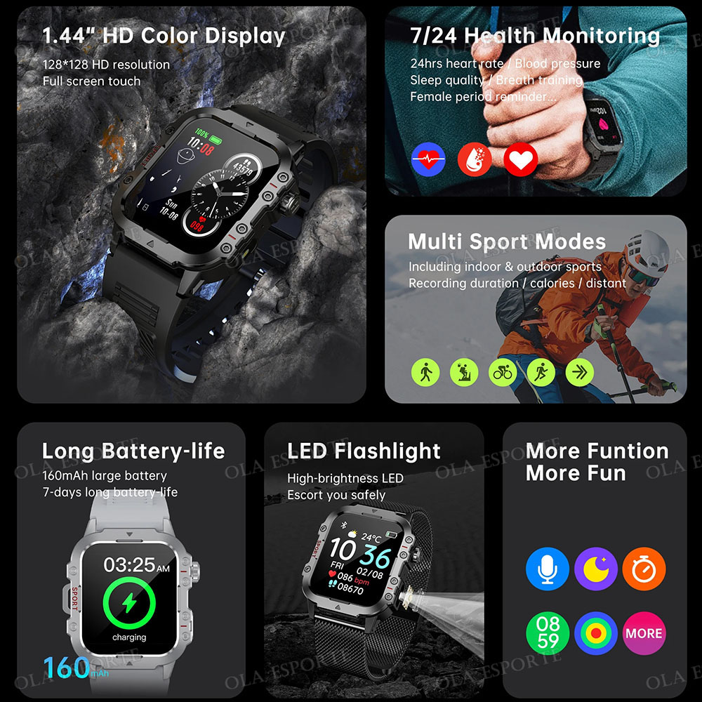 Smartwatch Heren Dames Horloge - Smartwatch Watches Birthday Gift For Men recensie en prijs