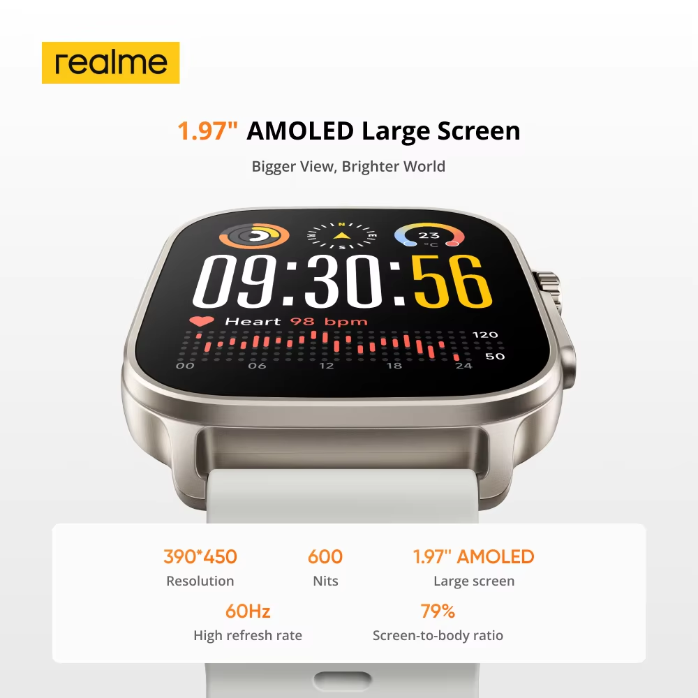 Global Version realme watch 5  - Hybrid Smartwatch recensie en prijs