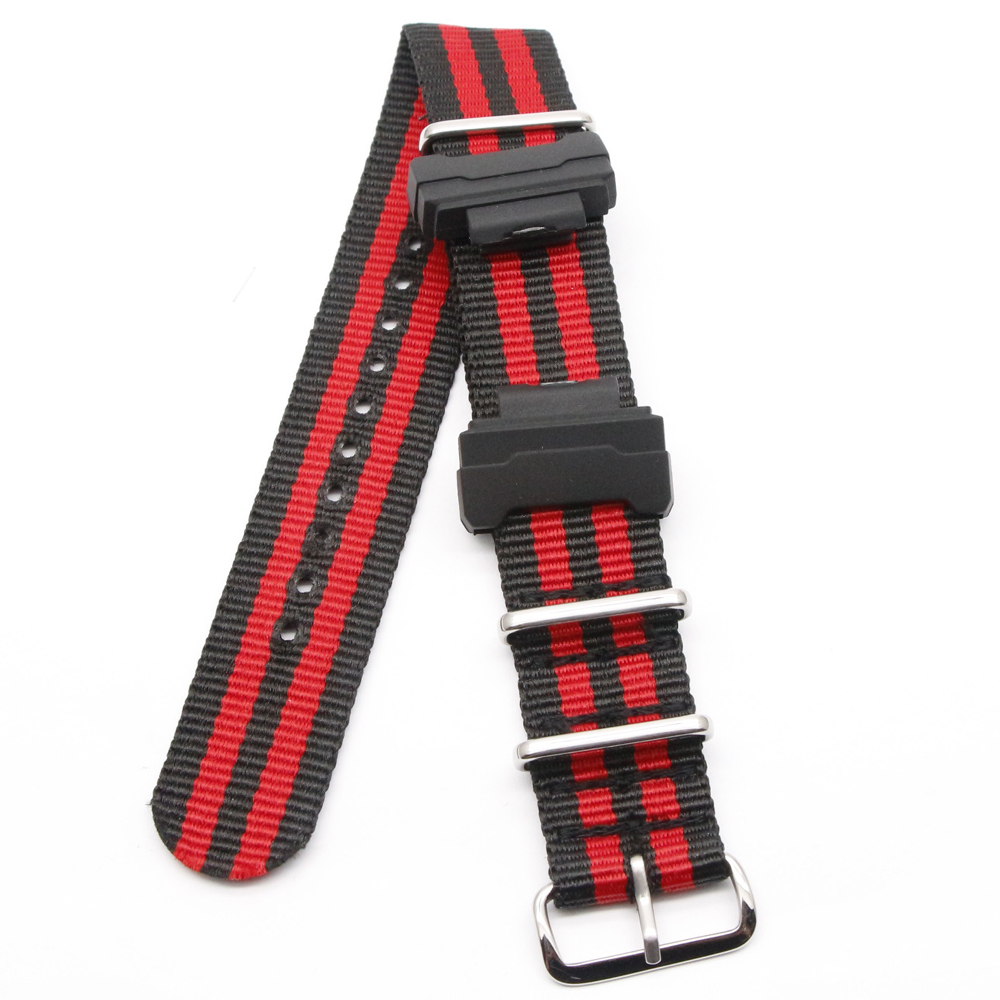 Gestreepte Horlogeband Voor Ca - Casio Watches Smartwatch recensie en prijs