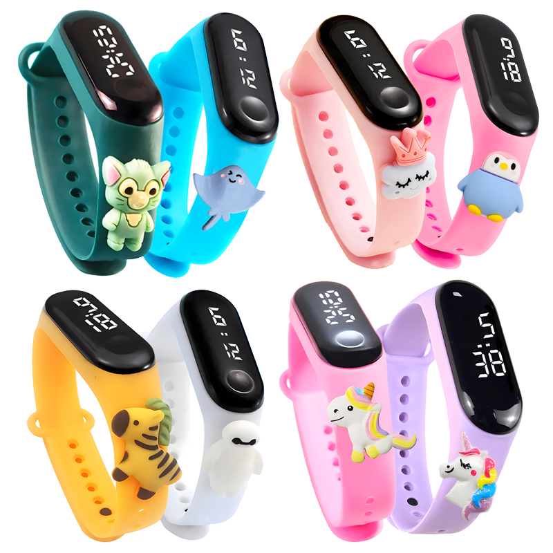 Luxe kinder sport horloge wate - Smartwatch Digital Watches For Kid Girl recensie en prijs
