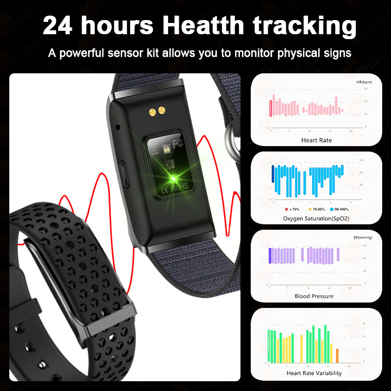 2025 Gezondheid slimme armband - Couple Watches Smartwatch recensie en prijs