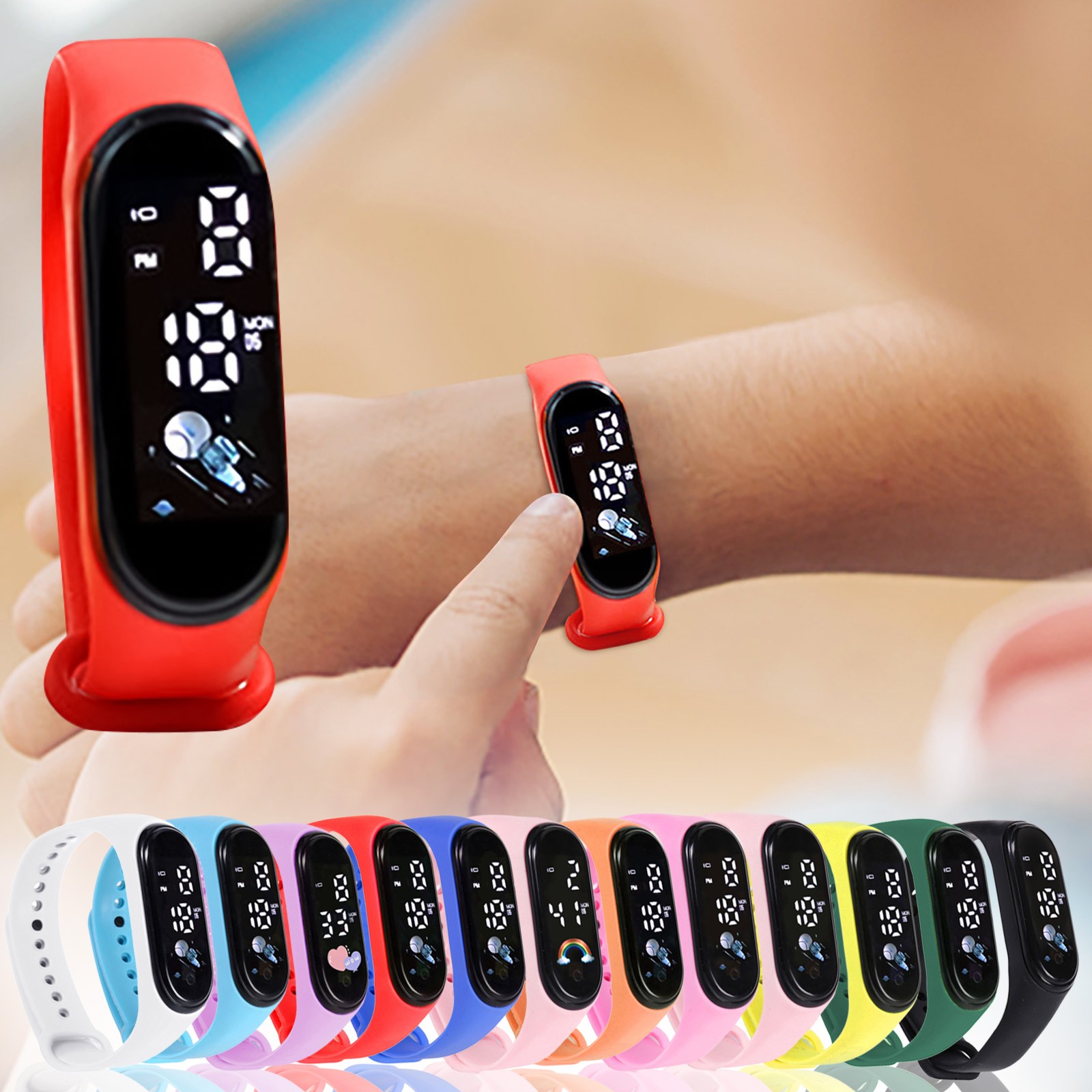Kinderen kijken verjaardagscad - Smartwatch Digital Watches For Kid Girl recensie en prijs